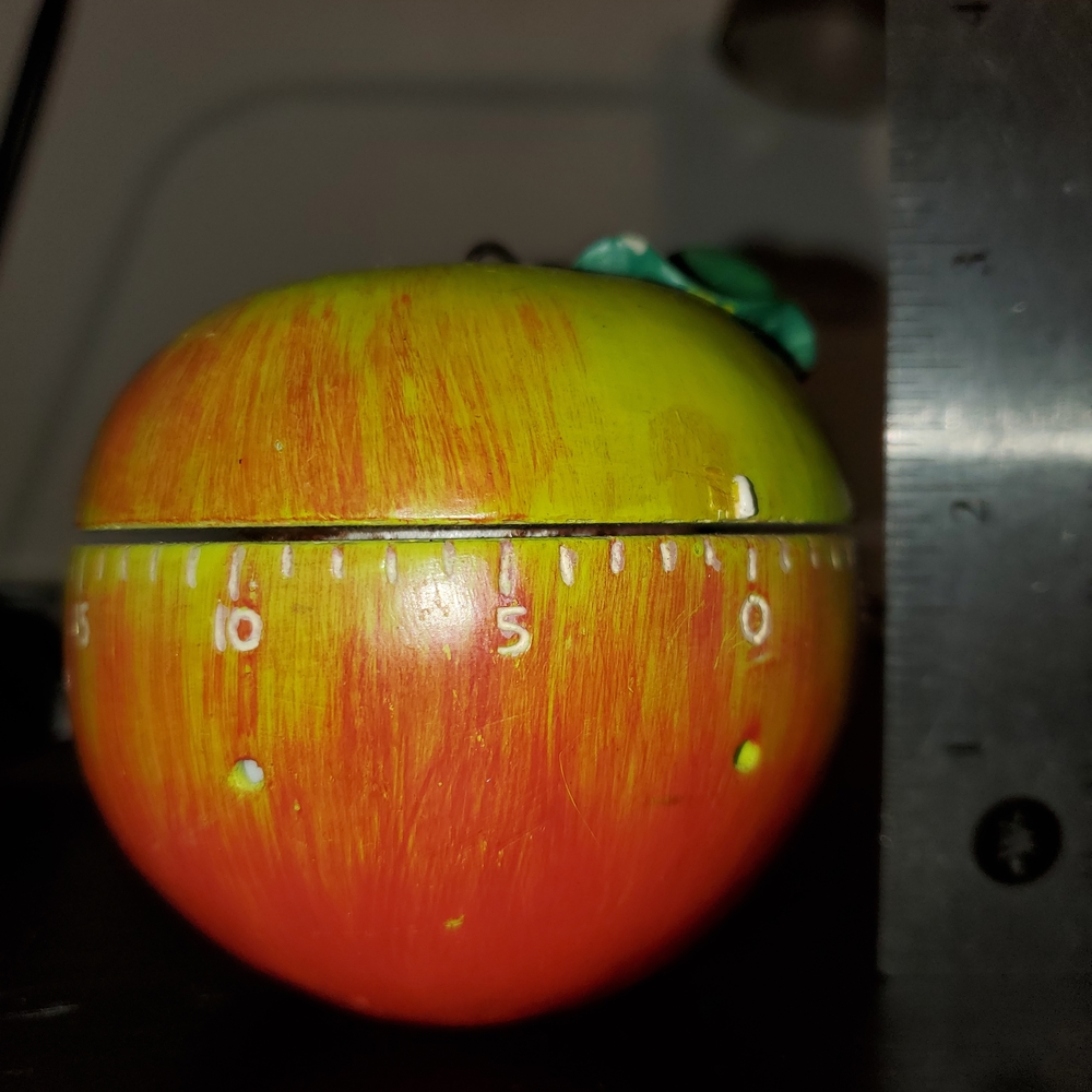 Apple Shaped Kitchen Timer